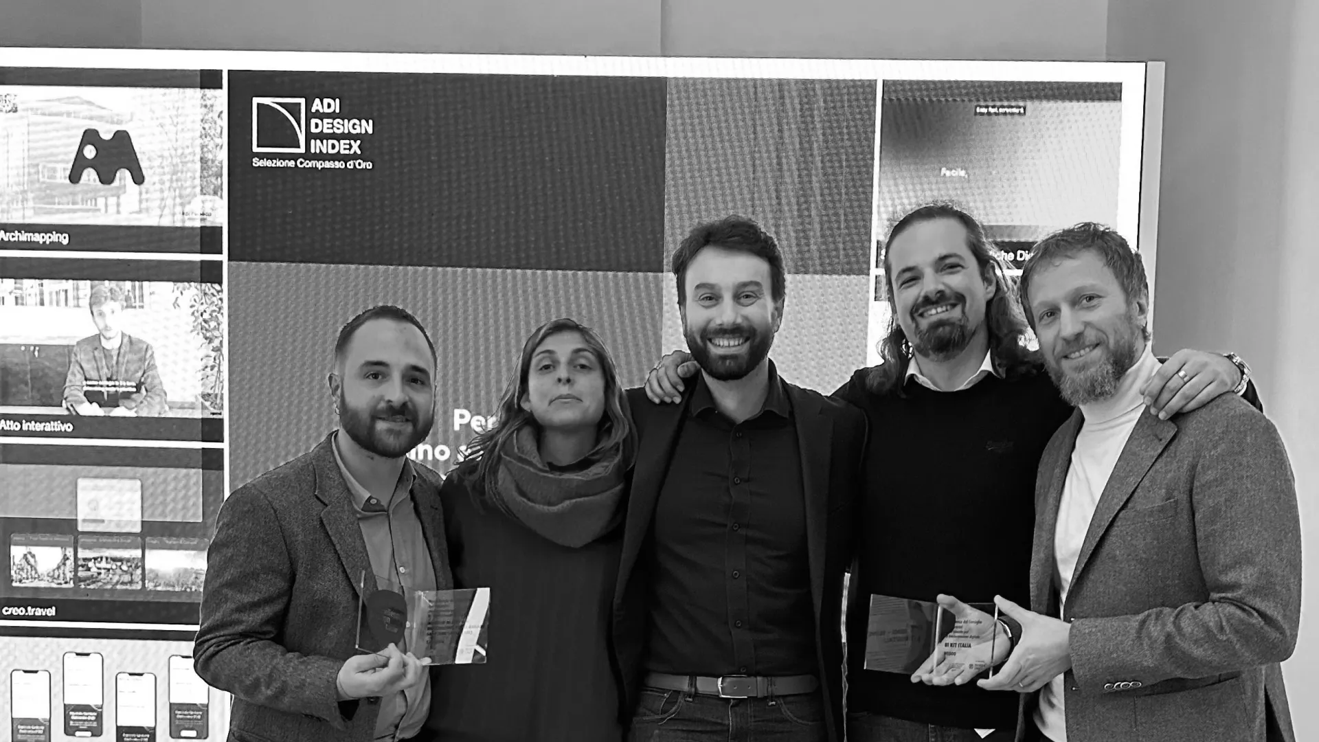 ADI Design Index Award for Modello di sito per le ASL and UI Kit Italia