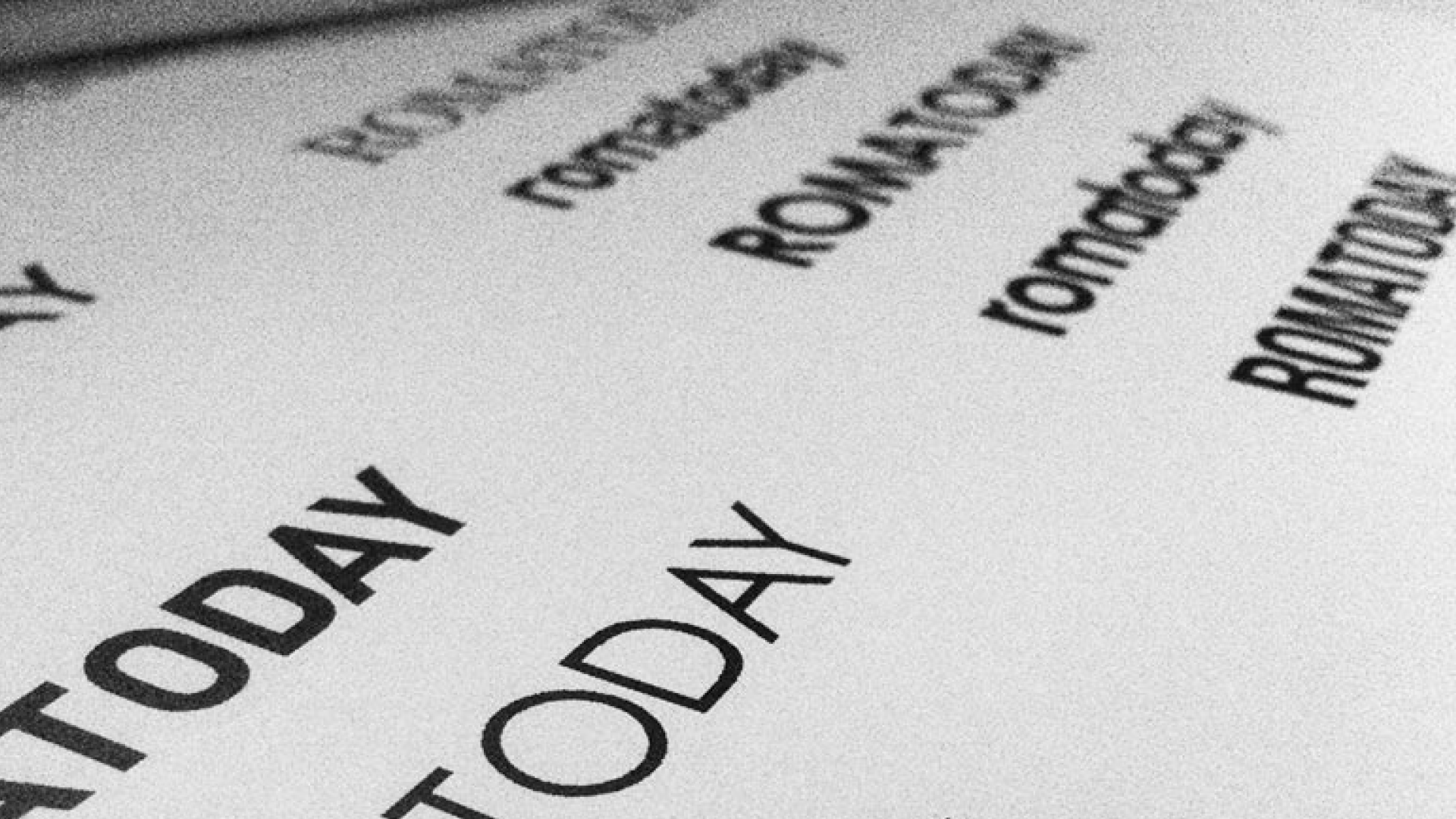 Typeface explorations for the Today editorial brand