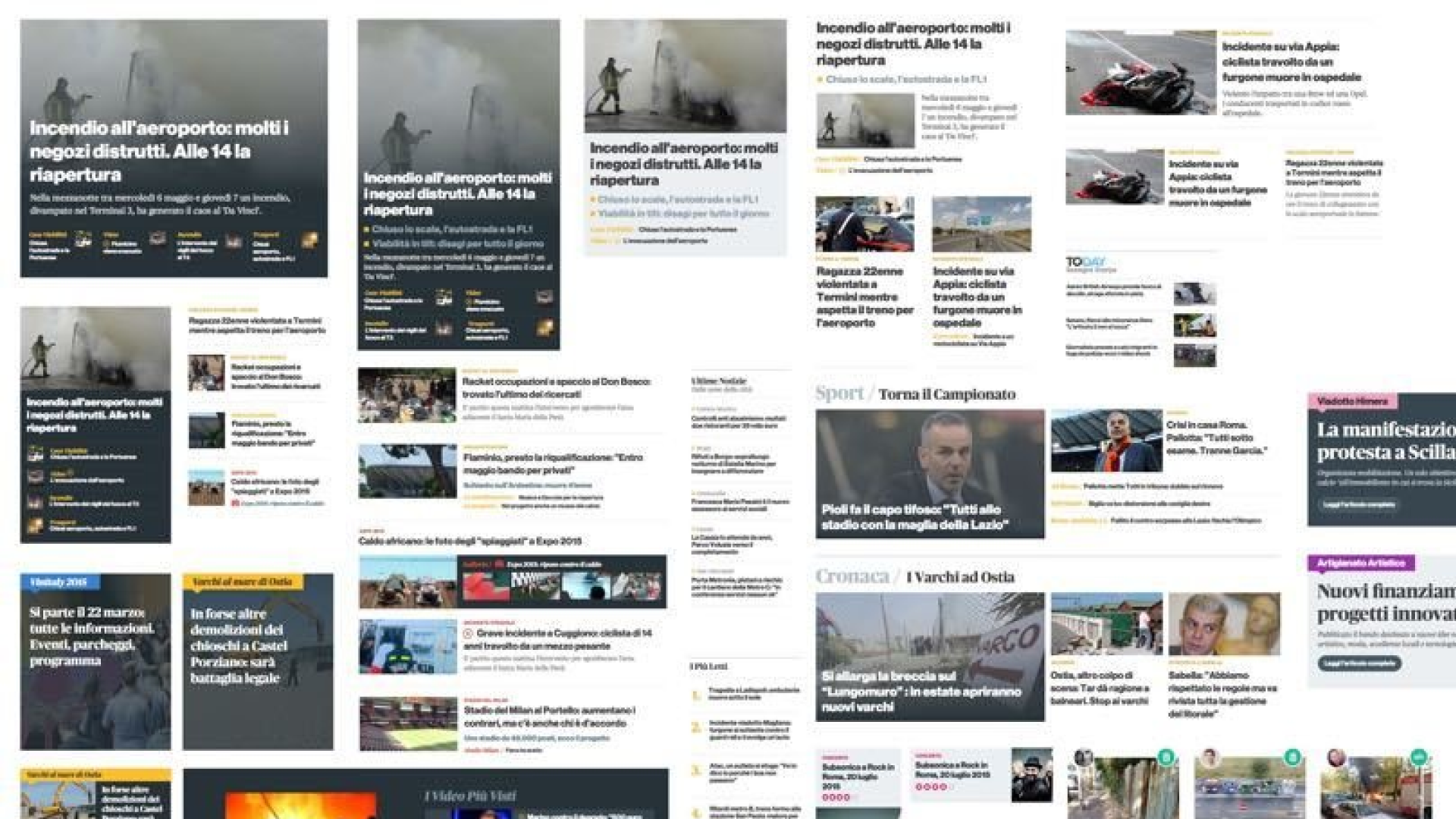 Citynews UI kit with reusable components and patterns